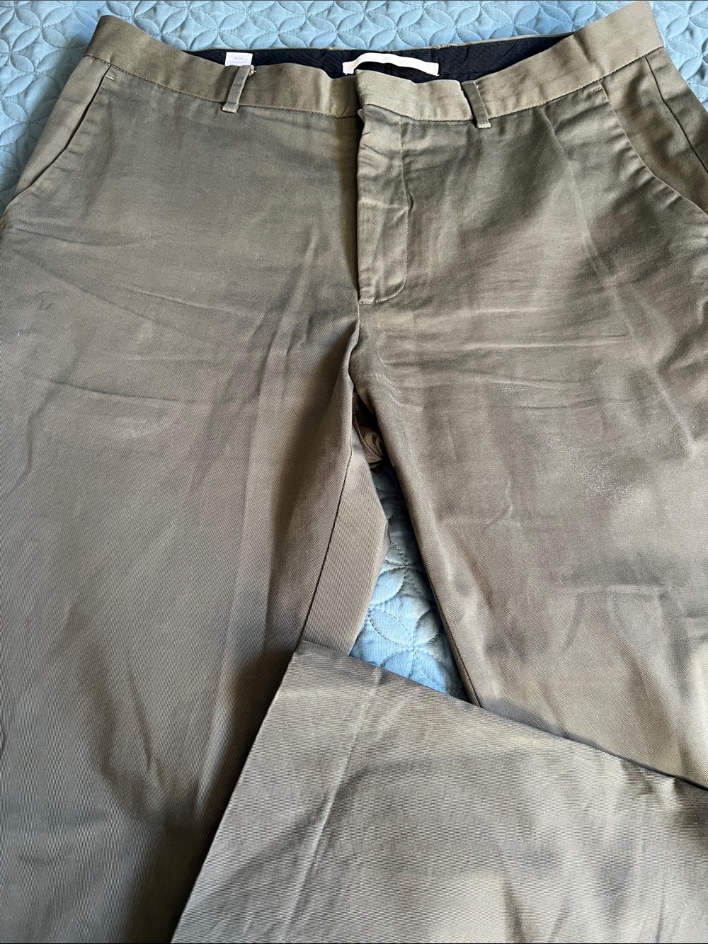 Norse Projects Olive Chino Trousers